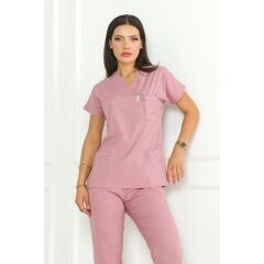 Gül Kurusu Scrubs Kadın