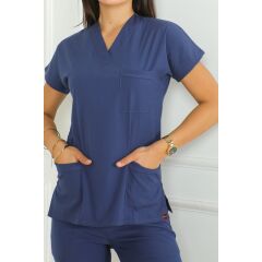 İndigo Scrubs Kadın