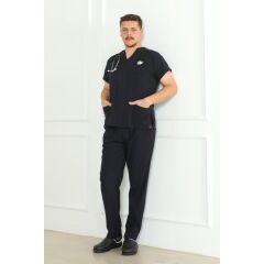 Lacivert Scrubs Erkek