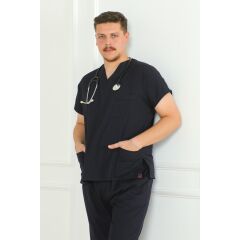 Lacivert Scrubs Erkek