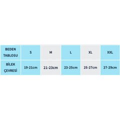 CODE 705 Örme Silikon Destekli Ayak Bilekliği